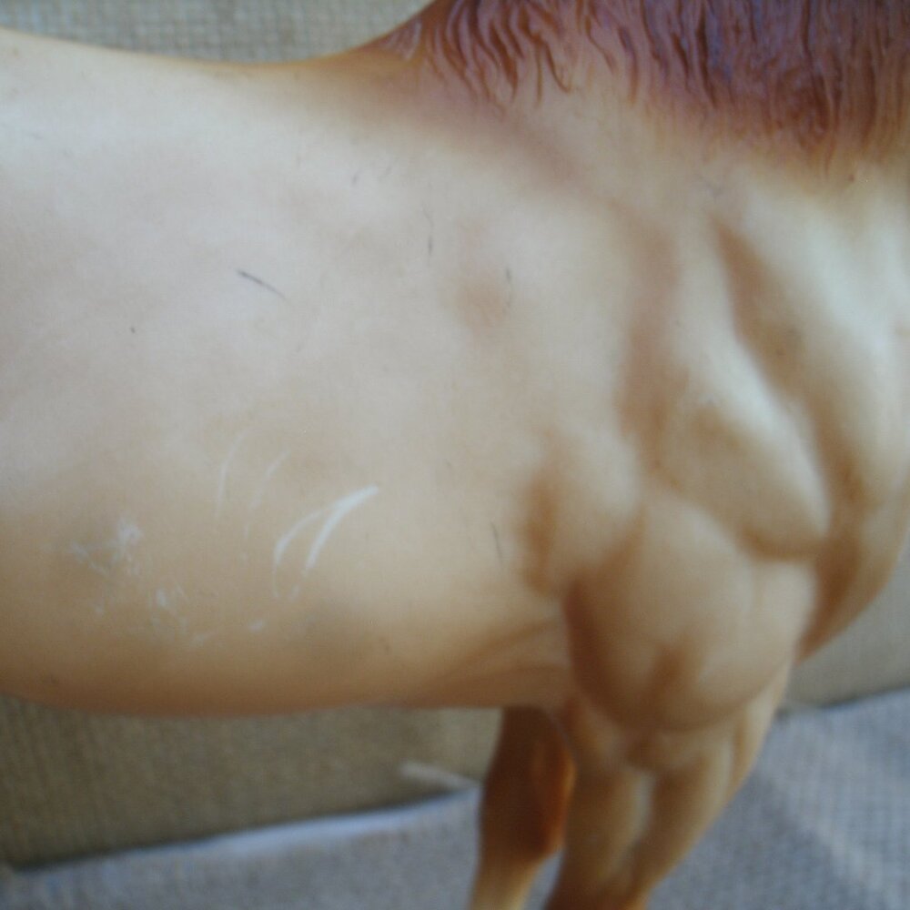 Vintage Breyer Quarter Horse Stallion Apricot Dun Model 705 - Picture 13 of 16